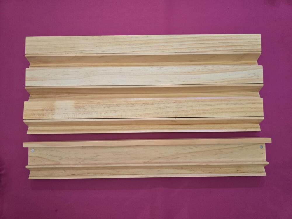 17" Wood Mahjong Racks - Picture 1 of 6